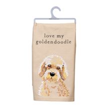 Alternate Image 3 for Embroidered Dog Breed Dish Towels